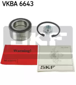 Комплект подшипника SKF VKBA 6643